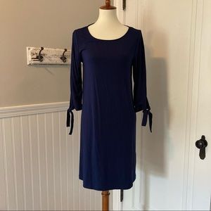 Paraphrase Navy Dress